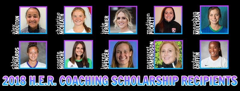 Madison Pickett Selected as a 2018 HER Coaching Scholarship Recipient